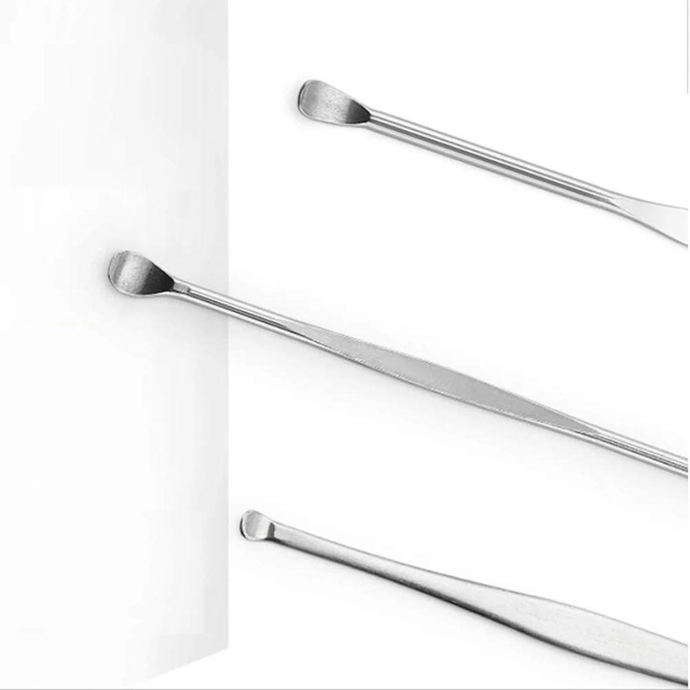 8 個の耳掃除ツールセットステンレス鋼の耐久性のある滑り抵抗デザイン男性女性用ステンレス鋼の耳スプーン