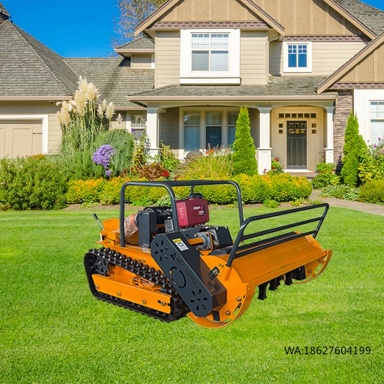 

Harvester Lawn Mower Equipment 1000mm 24V Small Family Special 4-Stroke Industrial Professional 196CC Radio-Controlled Combine