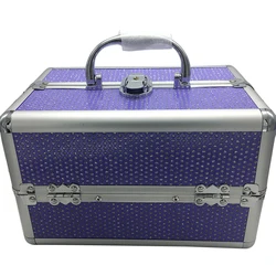 Professional Train Beauty Case Cosmetic Box Eyelash Extension Tools Nail Art Makeup