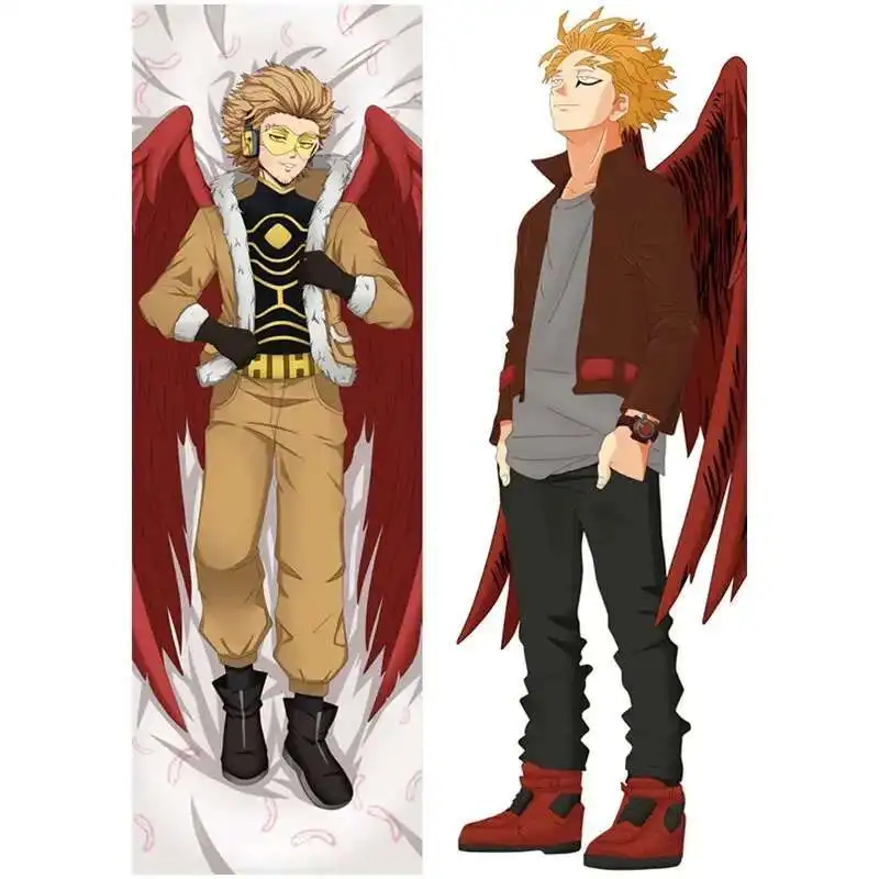 Anime My Hero Academia Midoriya Izuku Todoroki Shoto Dakimakura Case dwustronny nadruk 3D łóżko Hing Body 50*160cm poszewki na poduszki