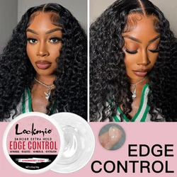 Women and Kid 30g Edge Control Gel Long Lasting Hold Control Wax Natural Finishing Anti-frizz Hair Wax Smoothing Styling Pomade