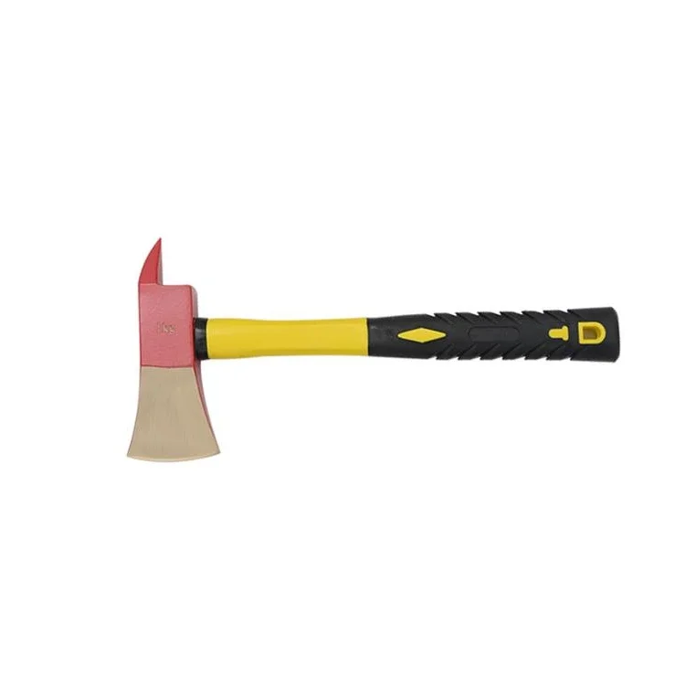 Non sparking fireman pick head safety axe