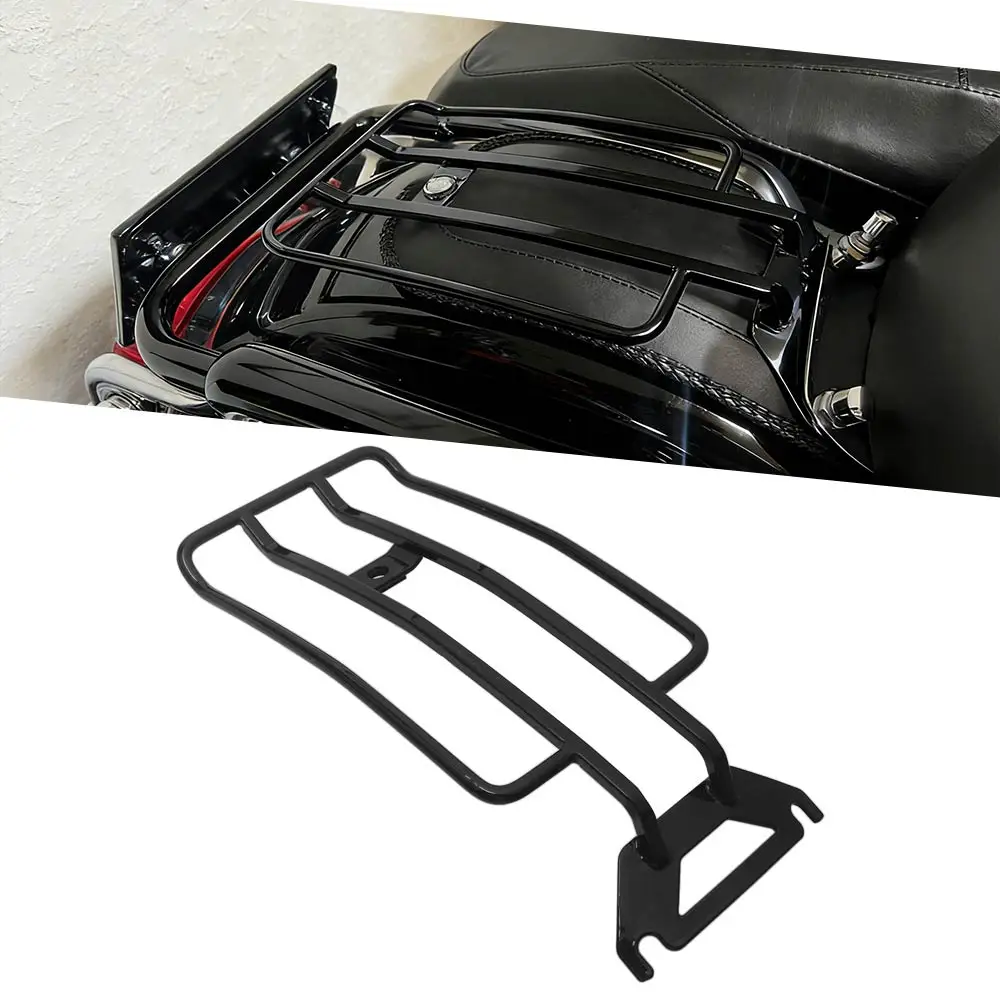 

Motorcycle Tour-Pack Pack Luggage Top Rack Compatible With Harley Davidson Electra Glide Road Glide Road King 1998-2008 Models