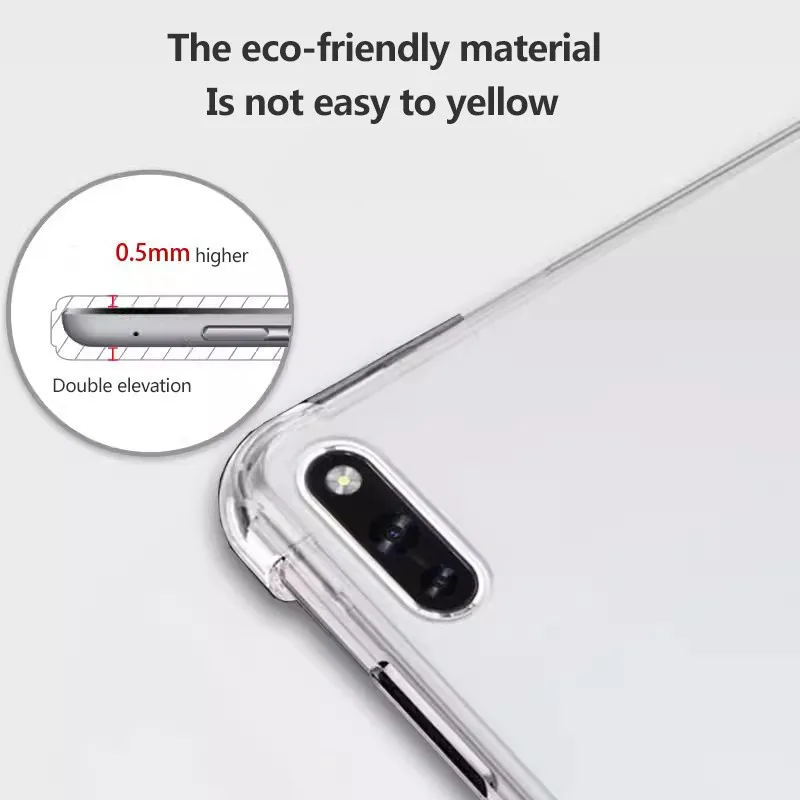 Shockproof Silicone Clear Case For HUAWEI MatePad 11.5 2025 TXZ-W09 11.5 S SE 11 11.5S Air 11.5 11 PaperMatte Pro 11 SE 10.4 view 5