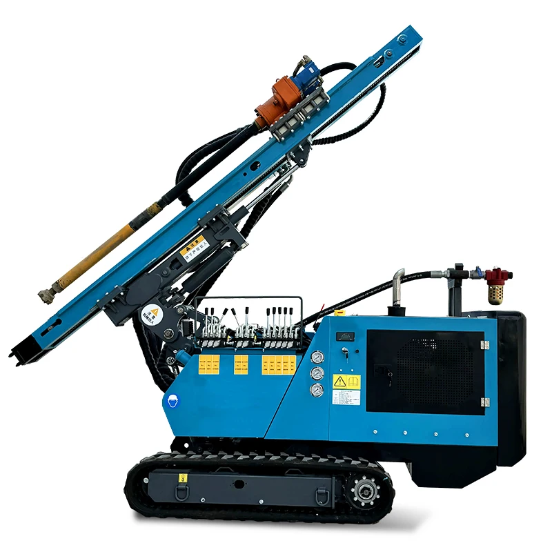 Customized 15m Multi functional blasting mining blasting drilling rig geotechnical DTH drilling rig