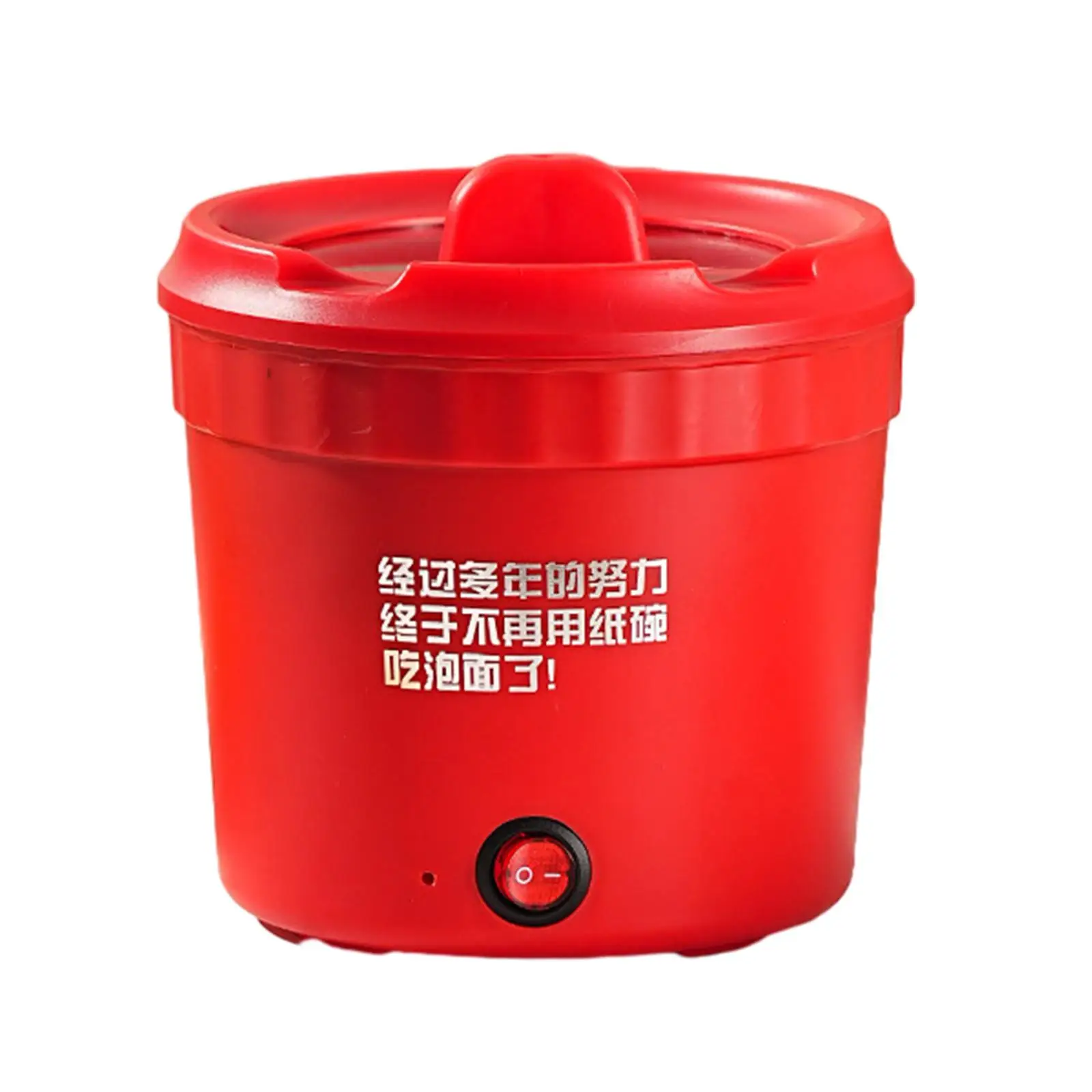 Electric Hot Pot Nonstick Phone Holder Design Double Layer Heat Insulation Cooking Pot for Fried Rice Steak Soup Dumplings