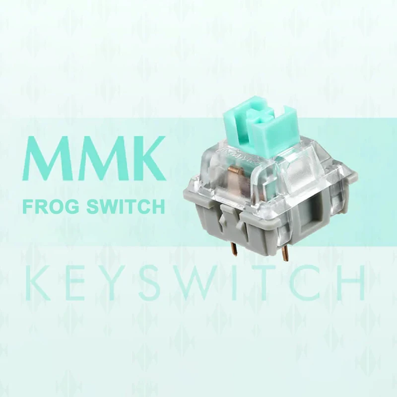 Imagem -02 - Mmk Sapo v3 Interruptor Linear 54g Força de Gatilho para Personalizar Teclado Mecânico Pinos Fábrica Transparente Lubed Momoka Jogo Gk61