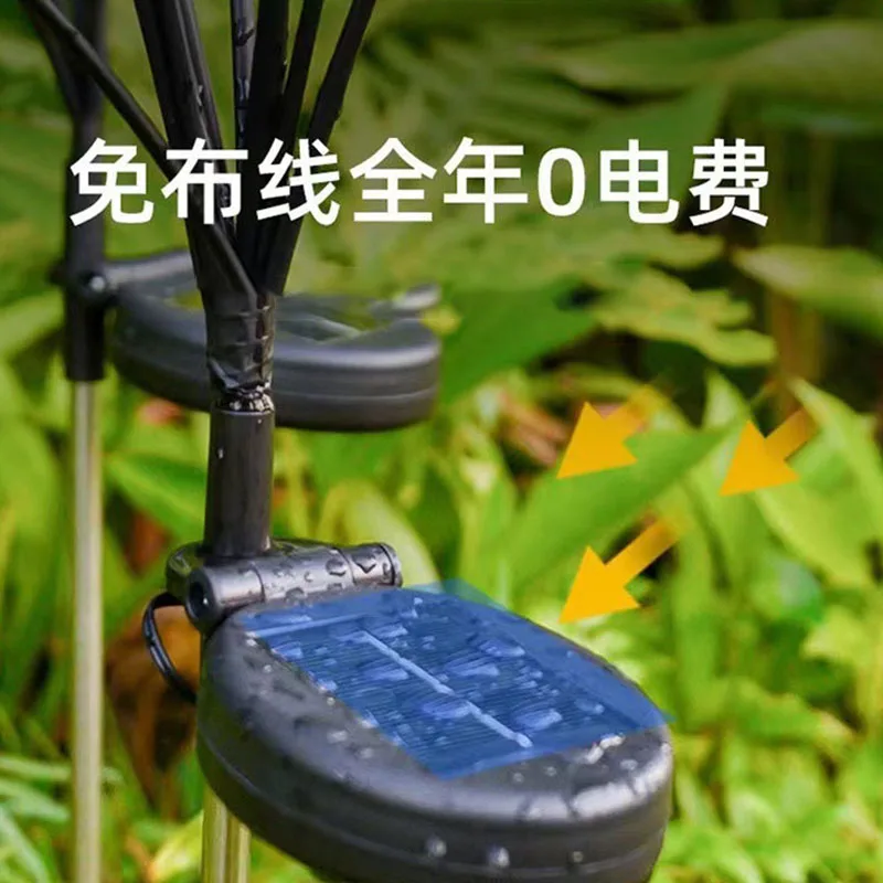 

Креативные персонализированные солнечные гирлянды со светлячком, двор, лужайка, уличная атмосфера, креативные уличные декоративные светильники