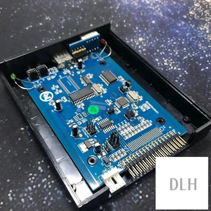 

VO-FDD-UDD EX144 Floppy Drive Emulator Enhanced Version 3.5Inch 1.44MB USB Floppy Emulator Change Floppy Disk To USB Disk