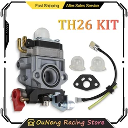 11mm Carburetor Carb for 2-Stroke Hedge Trimmer 22cc 26cc 33cc 34cc 43cc 49cc 52cc Brushcutter Brush Cutter Chainsaw 40-5
