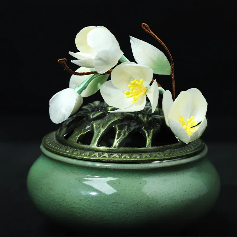 Chinese stijl echte zijde fluwelen bloem zachte haarspeld nieuwe accessoires vintage cheongsam ornament