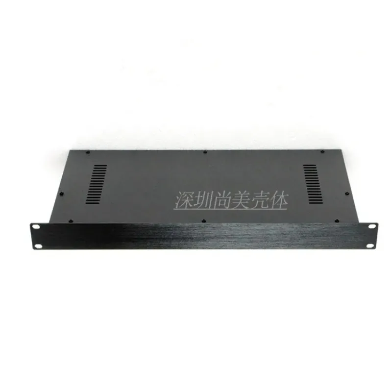 19 inch 1U standard chassis rack type 1U project plug-in box processing customized sheet metal shell industrial control case