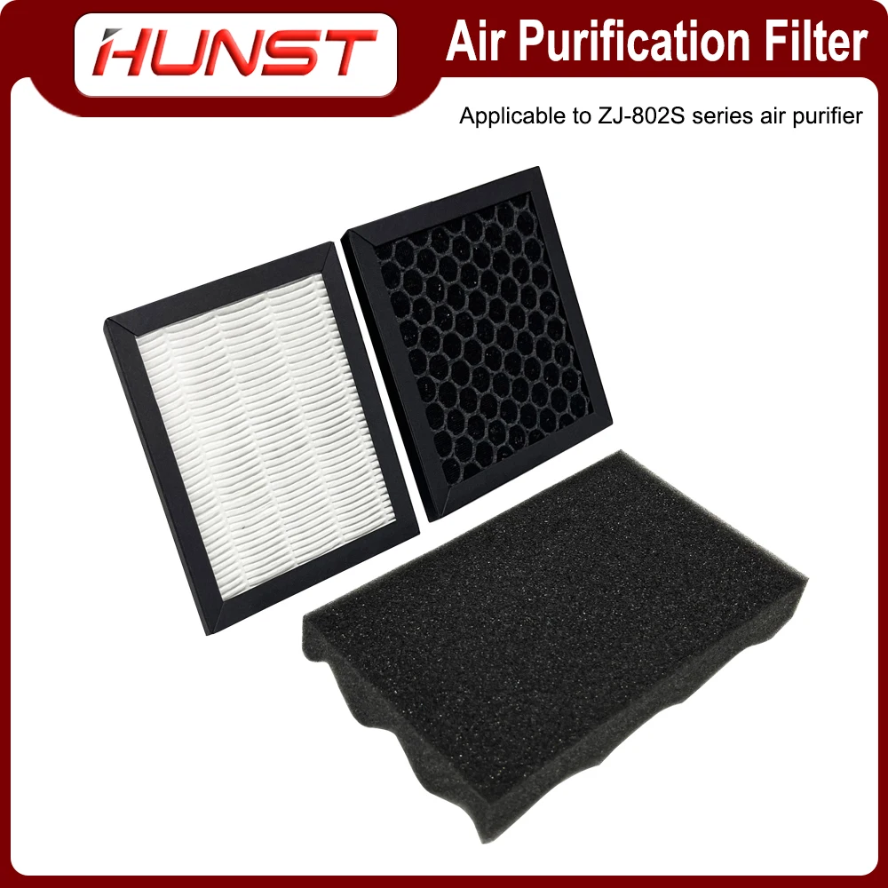

HUNST ZJ-802S Portable Solder Fume Purifier Filter Element Filter Cotton Replacement Solder Fume Absorber Smoke Eliminator