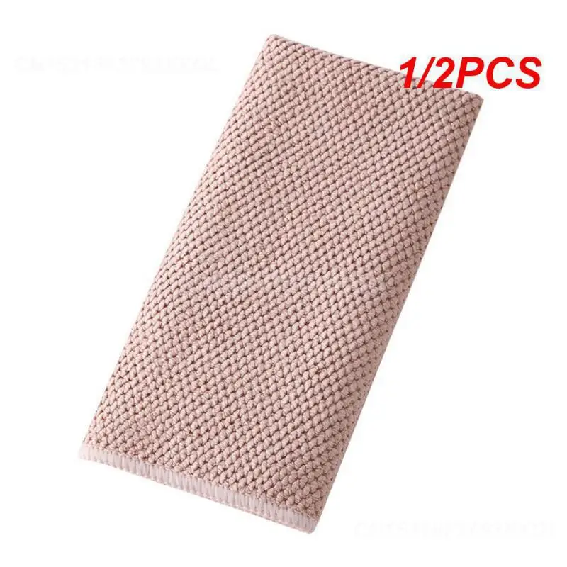 1/2PCS Corn Grain Rag Not Easy To Produce Odor Ultra-thin Soft Cleaning Cloth Rag Fiber Cloth Not Easy To Shed Hair