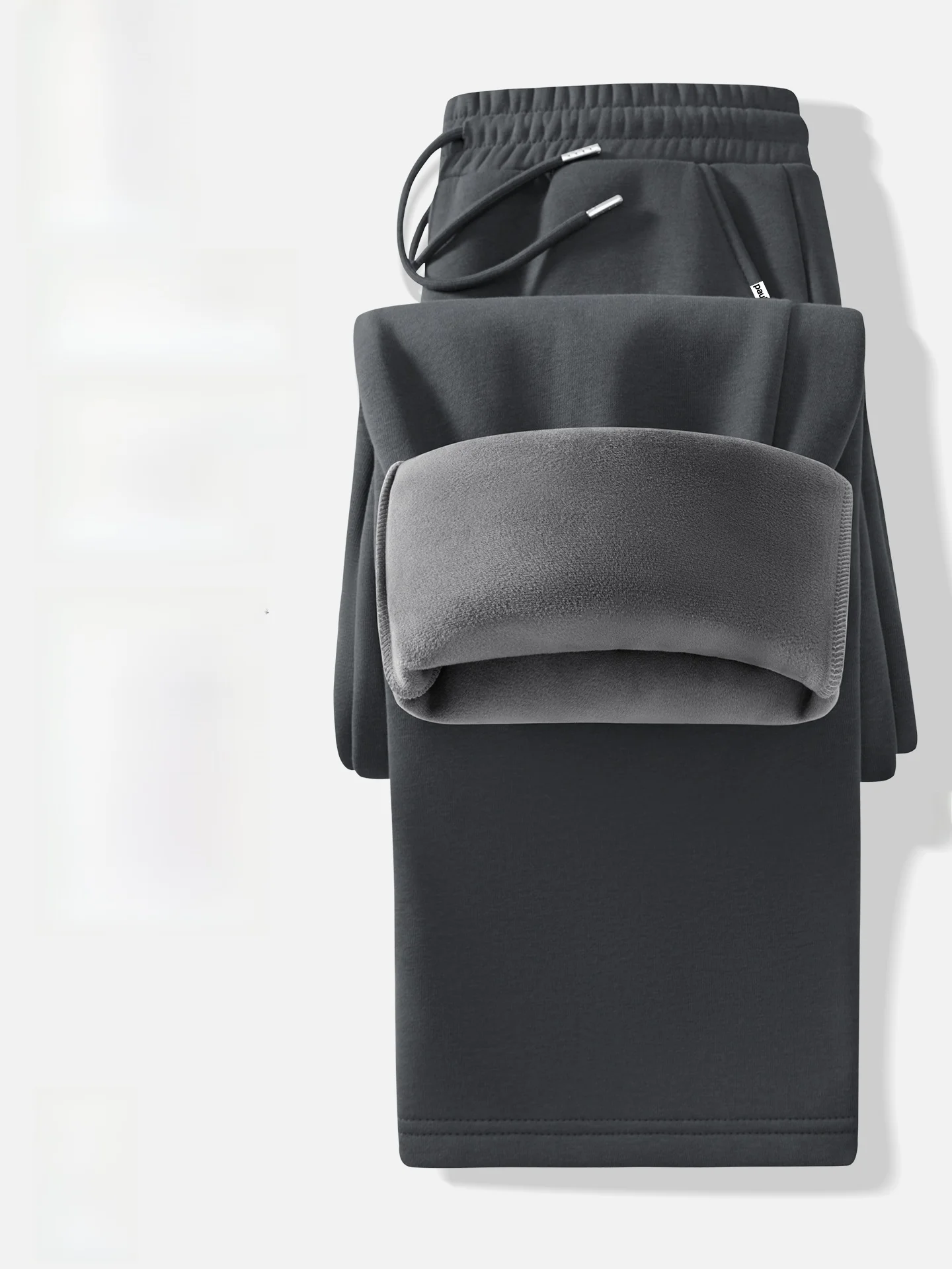 

Men's Fce Lined Thiened Straight Leg Pants Autumn Winter Casual Comfortable Warmth Leisure Trousers