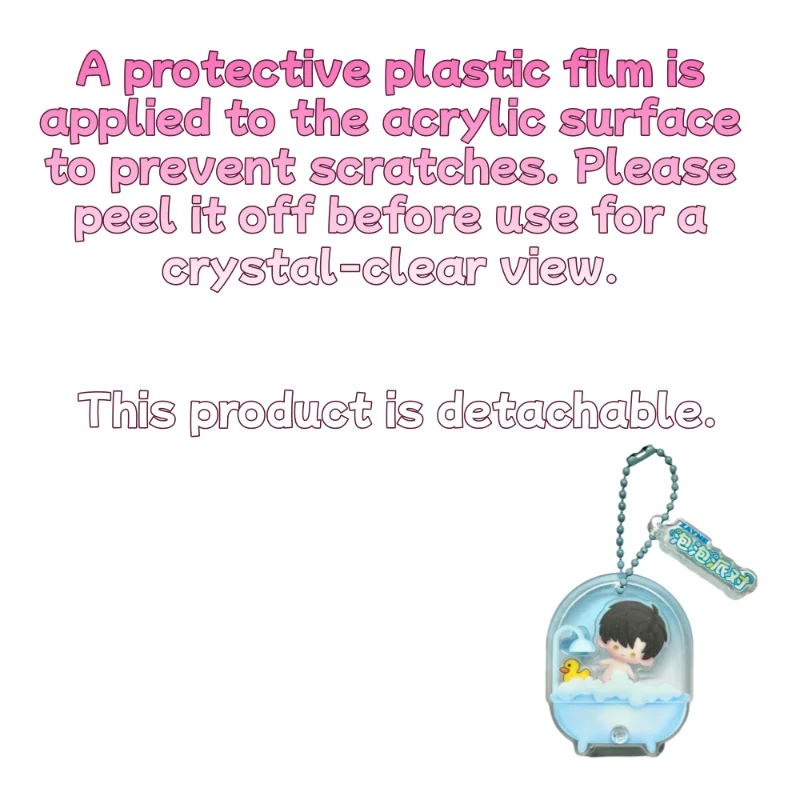 Love And Deepspace Peripheral Bubble Party Xavier Zayne Rafayel Sylus Caleb Cosplay Acrylic Rocking Fun Pendant Fan-Made Merch