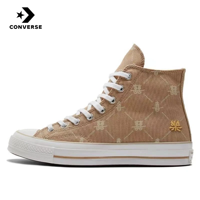 

Converse Chuck Taylor A1l Star 1970s anti slip and wear-resistant high top canvas shoes for both men and women