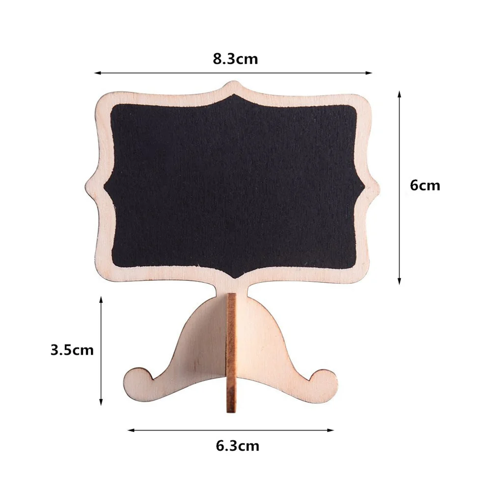 14 قطعة سبورة صغيرة مع حامل خفيف الوزن لحفلات الزفاف رقم الجدول علامة لوحات قائمة البوفيه الحرفية العرض