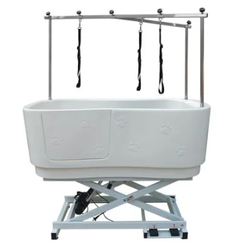 2024 New Design Stainless Steel Electric Lifting Dog Bathing Tub Dog Tub Pet Tub