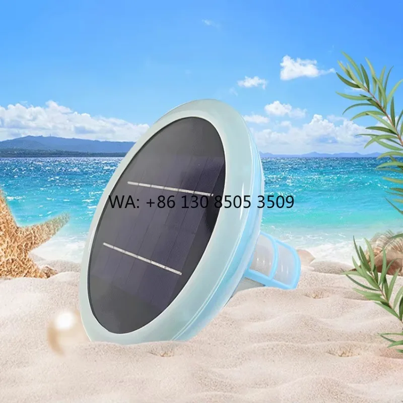 

High Quality Portable Eco-friendly Solar Copper Ionizer Self-Luminous 45000 gal Swimming Pool Purification Pool Tool Accessory