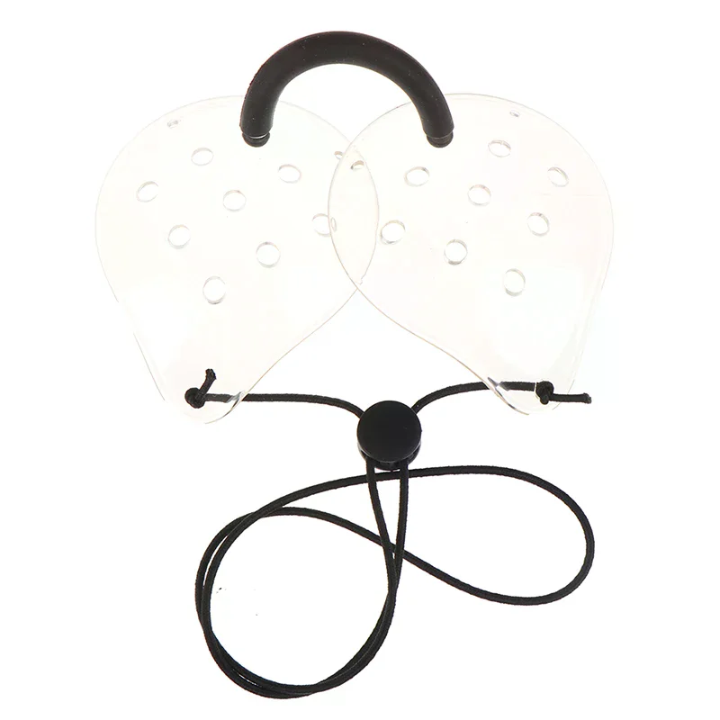 /YOV/1Pcs Plastic Ventilated Clear Eye Shield Eye With 9 Holes After Eye Surgery