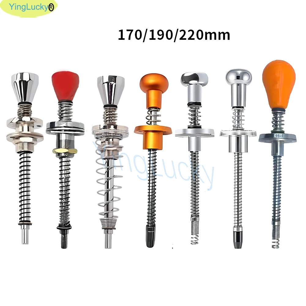 1pcs Pinball Shooting Game Launcher Pusher Puller Hand Pull Rod Spring Carnival Parts Pinball Shooting Game Machine Coin Arcade