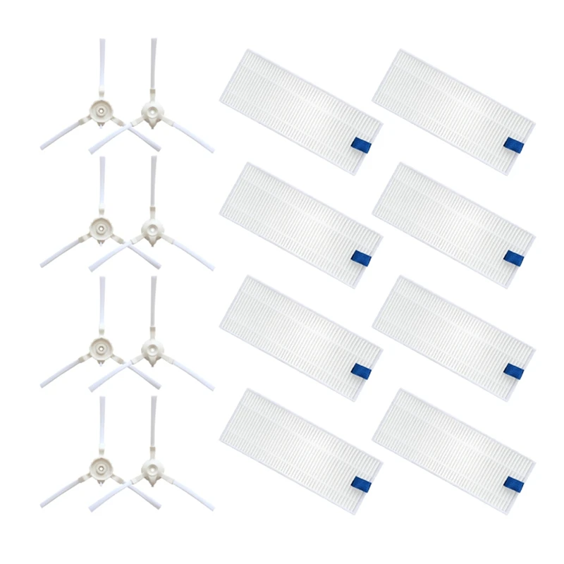Filtros de cepillo lateral de repuesto para aspiradora robótica Tefal Rowenta Explorer 20 40 50 75 RG7687/RR7687WH Serie Force X3