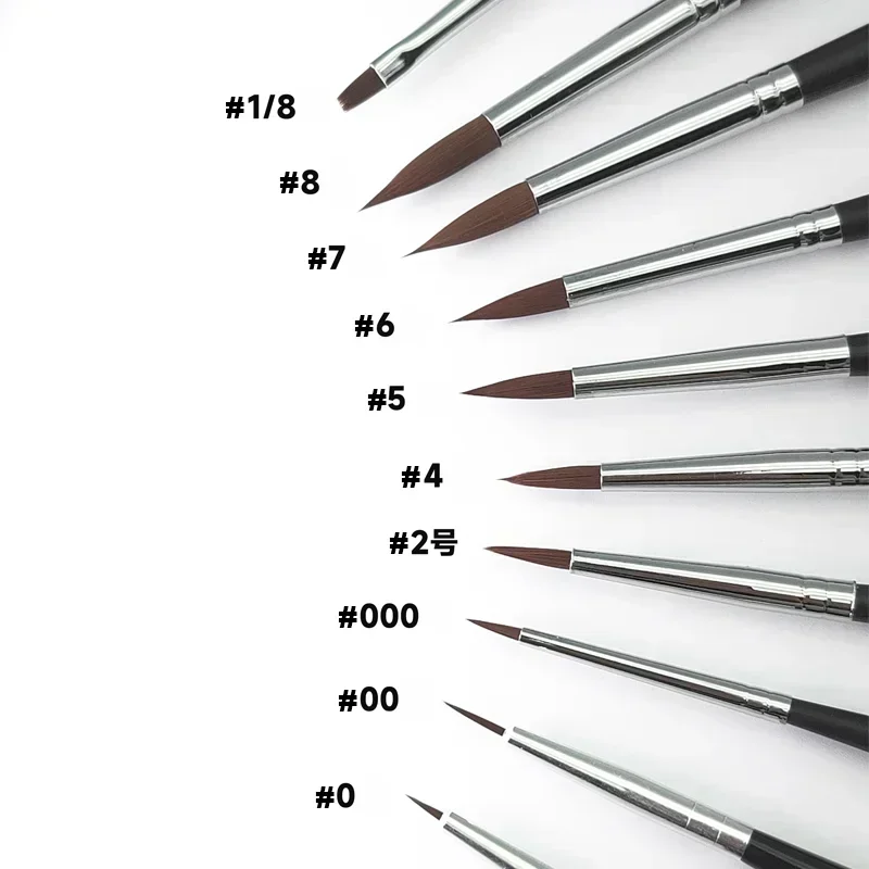 1PCS Inter dental Brush Porcelain Pens Tools Composite Cement Inter-dental Shaping Plastic Glaze Ceramic Brush Pens