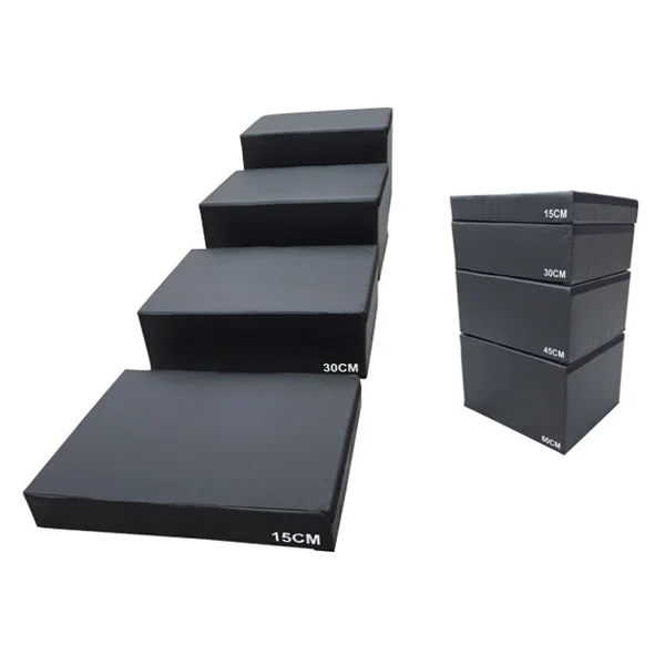 Custom Sports Exercise Training Jumping Box Gymnastic Martial Arts Tumbling Vaulting Box Jumping Horse Box