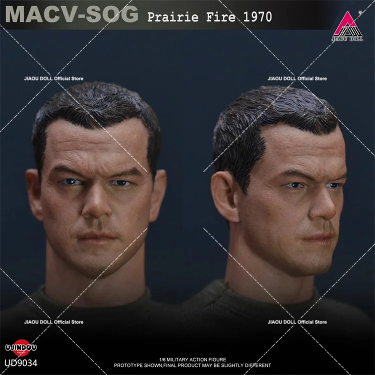 Na Stanie UJINDOU UD9034 1/6 MACV-SOG Prairie Fire 1970 Żołnierz Figurka 12'' Męski Model Figurki Akcji Pełny Zestaw Kolekcjonerska Zabawka