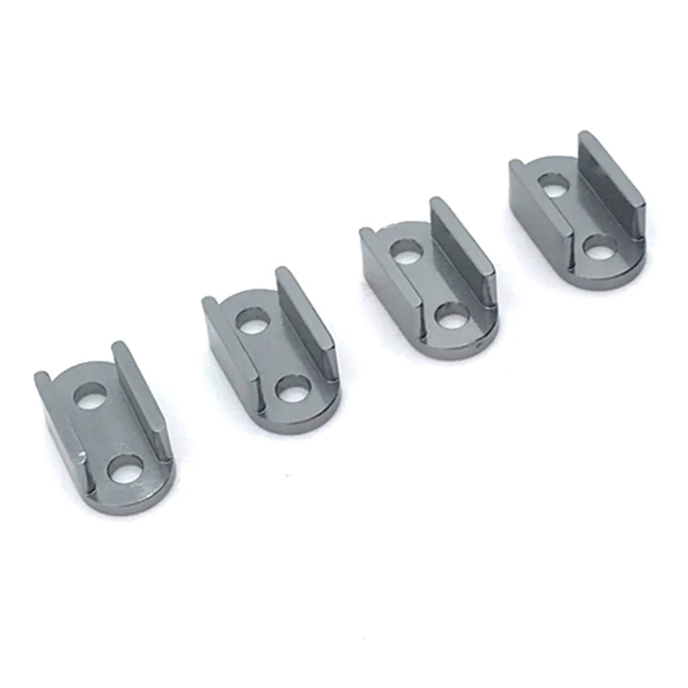 Para wpl d12 b14 b24 b16 b36 rc caminhão carro peças de atualização amortecedor folha molas suporte de montagem do assento fixo, titânio