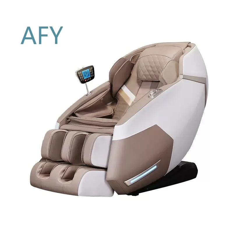 4D SL Track Control Rocking Music Full Body Home Use Zero Gravity Shiatsu Electric Incline Massage Chair for All Models