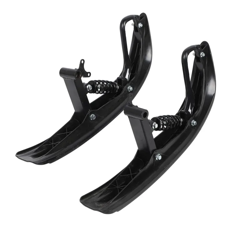 Coppia di slitta da neve invernale ATV, robusta e durevole, slitta antiscivolo, migliora l'impugnatura per Go Kart UTV Quad