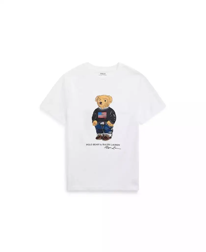 Ralph Lauren|Big Boys Polo Bear Cotton Jersey Tee