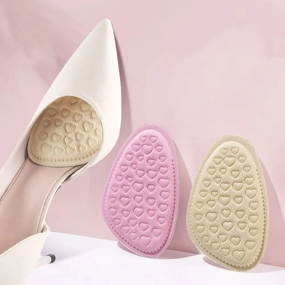 

Soft Forefoot Pads Sweat-wicking Anti-Slip Half Insoles Comfortable Breathable Women Shoe Insoles Shoes Inserts