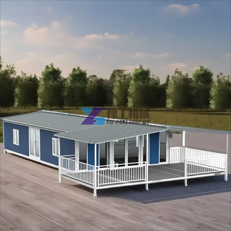 20ft 40ft Prefabricated Expandable Container House Foldable Portable House Mobile Homes House 5 Bedrooms