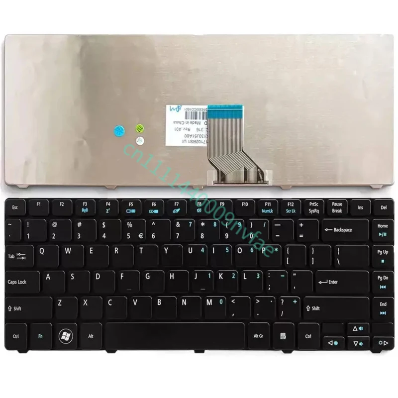 Клавиатура для ноутбуков US For ACER NELA0 ID49C15c ID43A08c ID49C04 EC39 ID49 ID43 ID49C ID43A03c 8481 8481T 8184TG TM8481 0.3