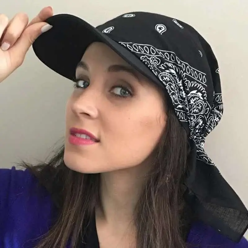 

Unisex Paisley Print Baseball Cap UPF Sun Protection Lightweight Fashion Men Women Spring Summer Hat