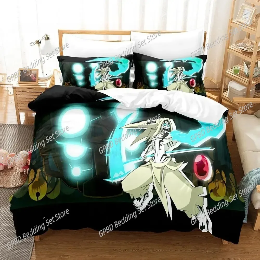 New Wakfu 3D Bedding Set Duvet Cover Pillowcases Single Twin Full Queen King Size Home Decor Quilt Boys Gift
