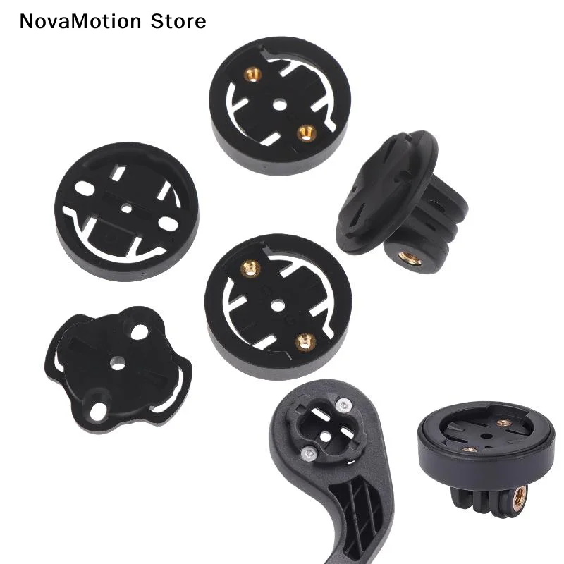 [NM]1/2/3/5Pcs Bike Stem Top Cap Holder Bicycle Computer Mount Bracket Replacement Insert Adapter For Computer[NM]
