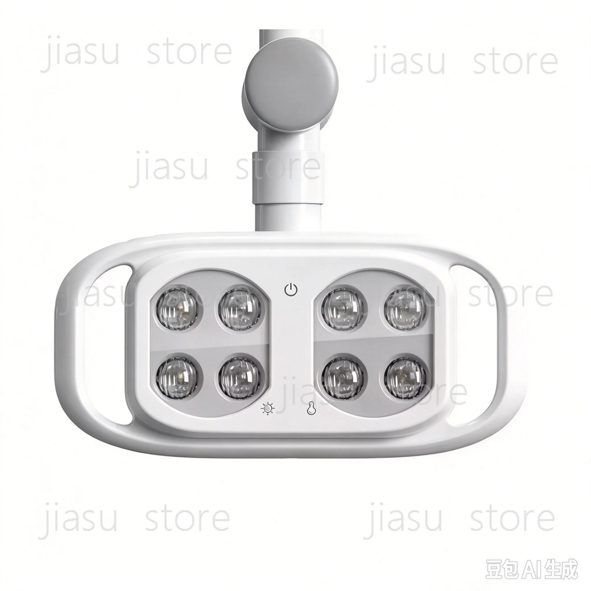 8 Bulb Dental LED Lamp Chair Light, Infrared Induction Spotlight Oral Light for Dental Operation Examination