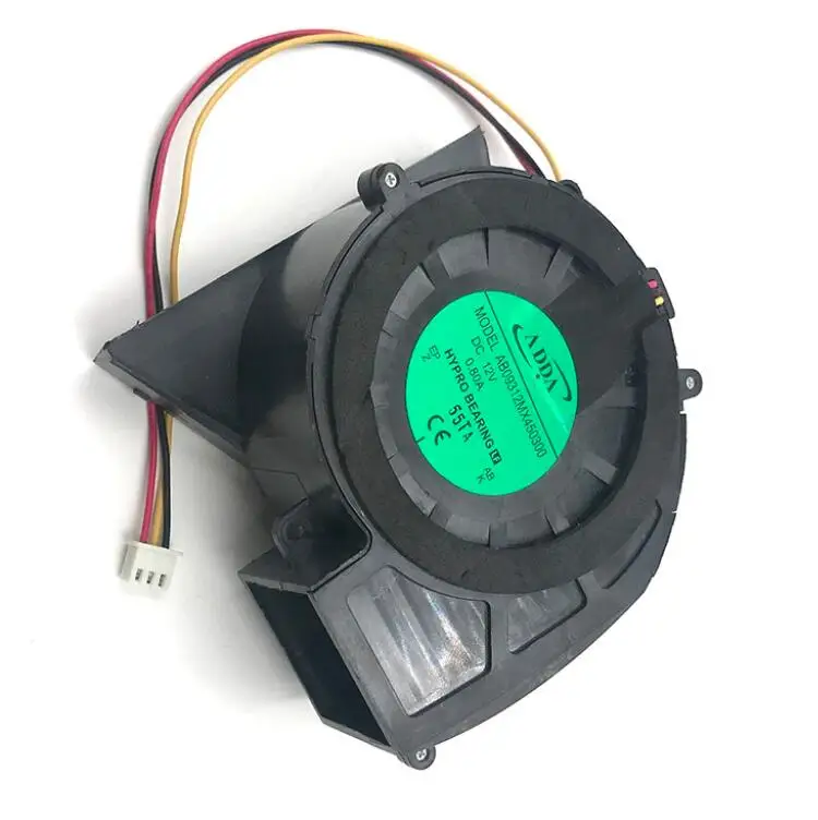 

ADDA ab09312mx450300 12V 0.80a three wire turbo dual air blower