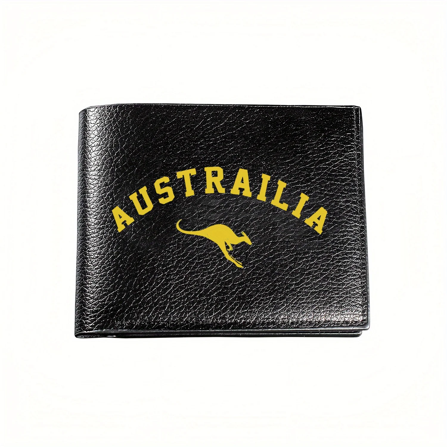 Australia Kangaroo Graphic Print Mens Wallet Business Casual Elegant Simple Practical Quality Stylish Creative Christmas Gift Pr