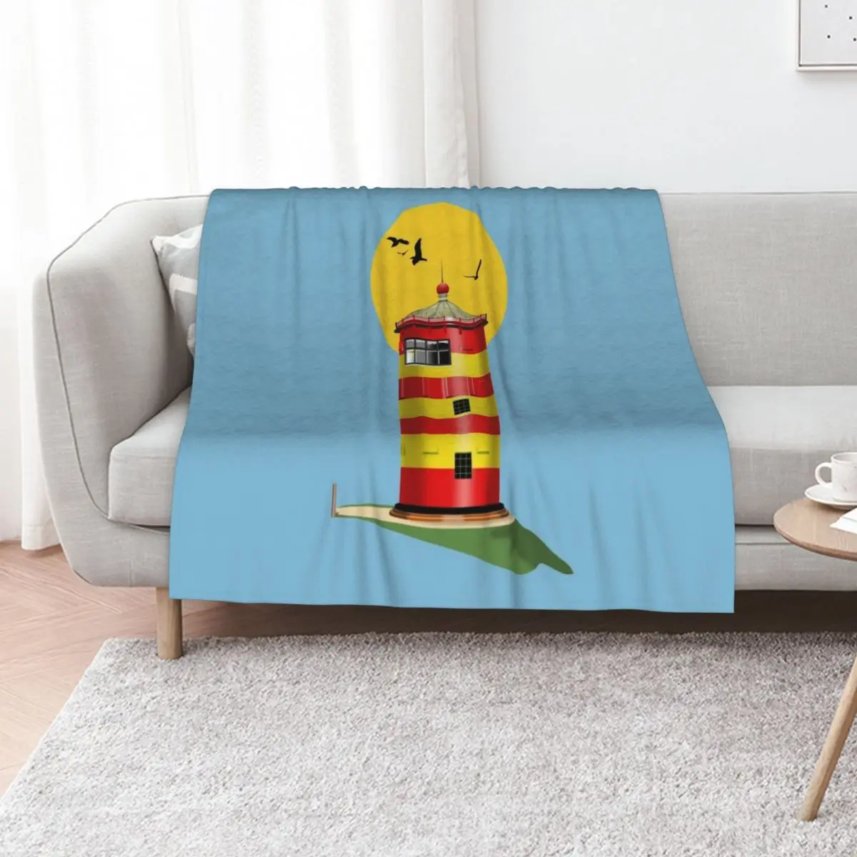 Pilsum Lighthouse Pilsumer Leuchtturm Germany Throw Blanket For Baby Comforter wednesday Sofa Summer Blankets