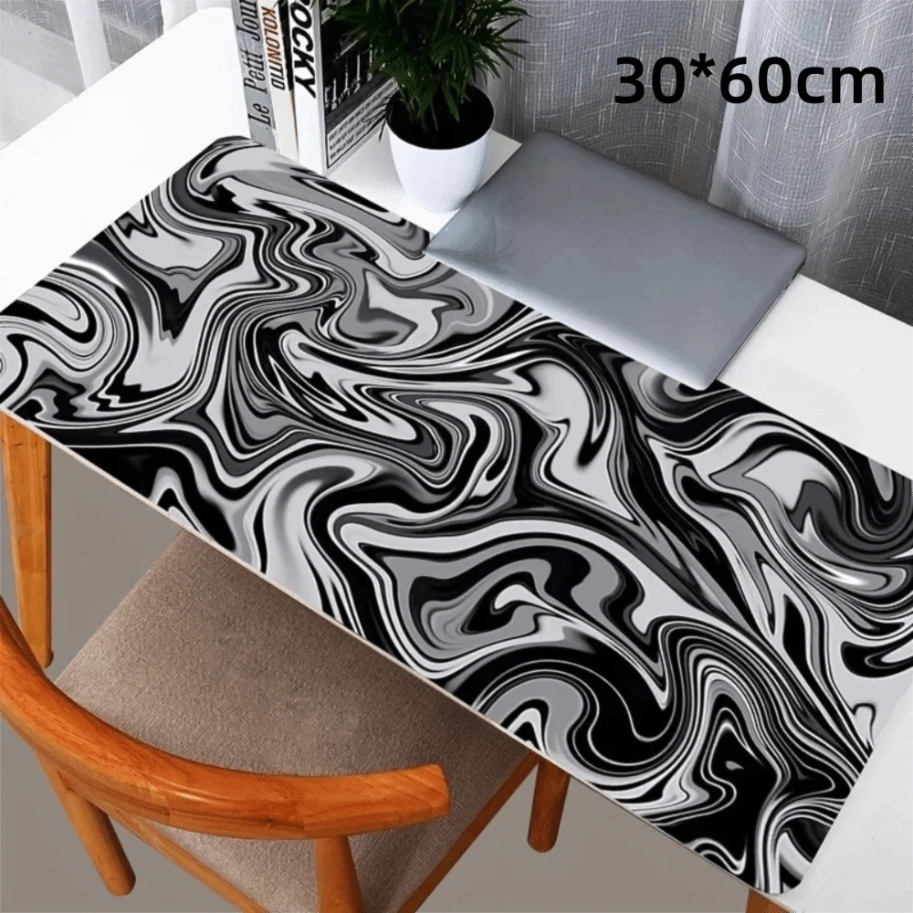 Professional Gaming Topographic Shape Gaming Mouse Pad Anti-Slip Wear-Resistant Office Keyboard Desk Mat Table Mat Office Use