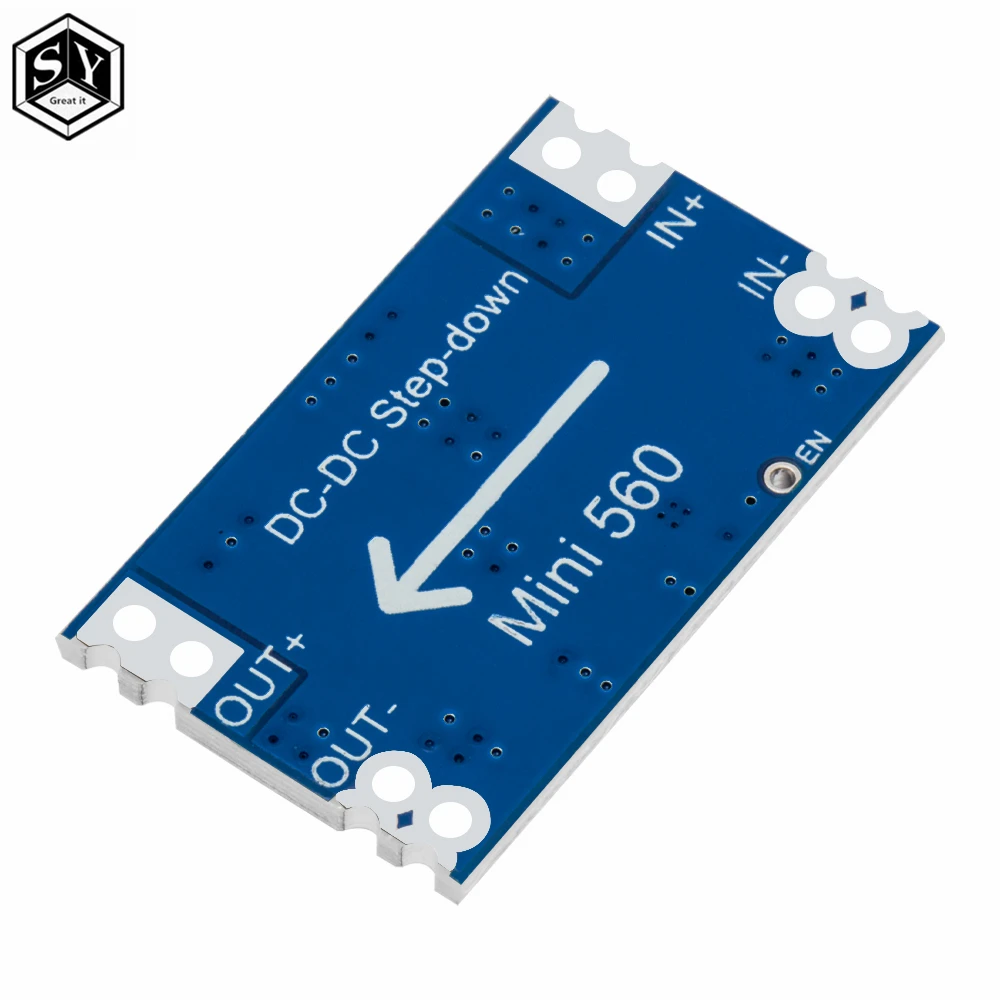 High Efficiency Output 3.3V 5V 9V 12V 5A mini560 Step Down DC-DC Converter Voltage Regulator Buck Stabilized Power Supply Module
