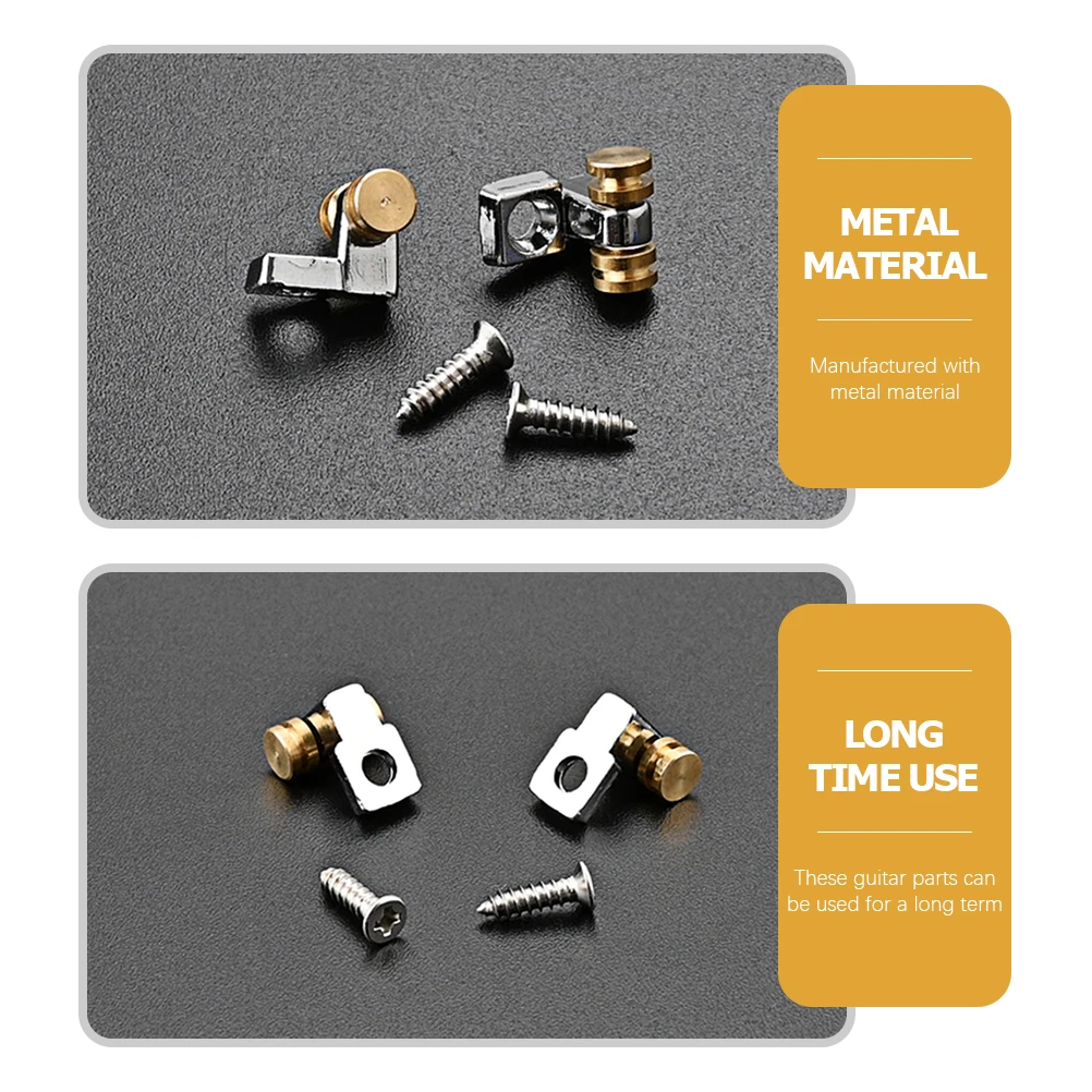 

Premium Metal Roller Style Guitar String Retainers Professional String Guide Accessories for Electric Guitar Parts