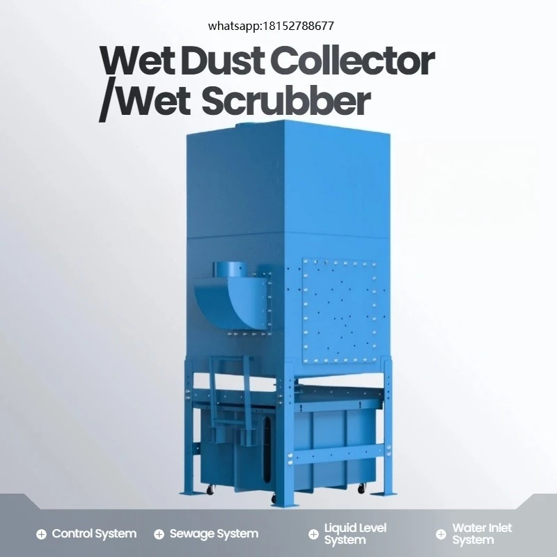 Automatic Wet Dust Cleaning Machine Metal Polishing Fume Collection Purifier