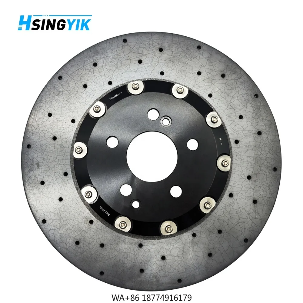 

Custom OEM A2134230000 360*26mm Front Carbon Ceramic Brake Disc forS Class