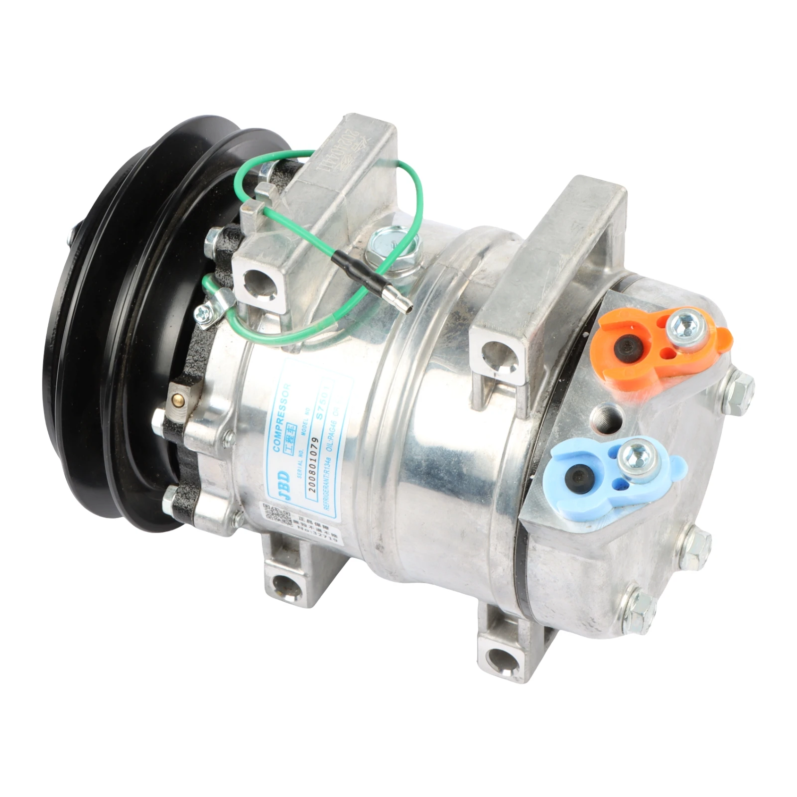 Pop Air Conditioning Compressor For Hitachi ZX60 ZX70 ZX80 ZX200 ZX210 ZX240 ZX225US ZX-1 4425700 4456130 Excavator Parts